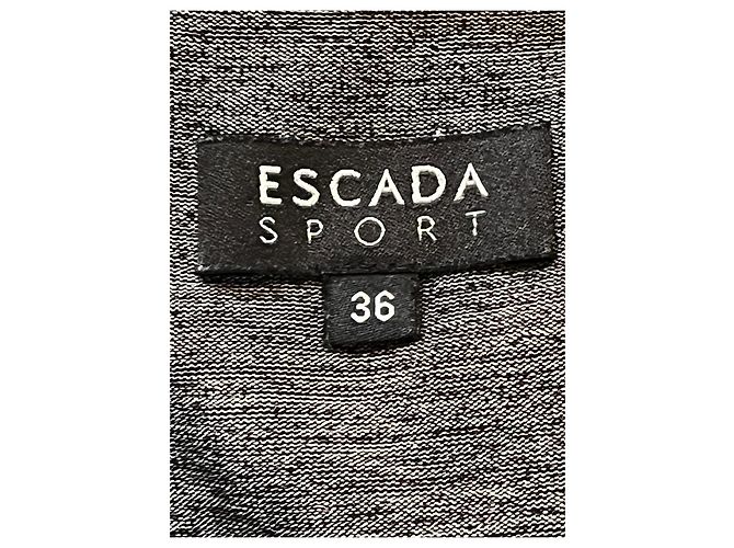 Escada Sport Anthrazitfarbenes Viskosemischung Kleid Anthrazitgrau - Ansicht 5