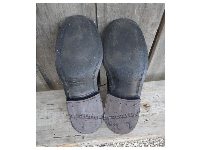 Hugo Boss Niagara Scarpe in Pelle Verniciata Nera Nero - vista 7