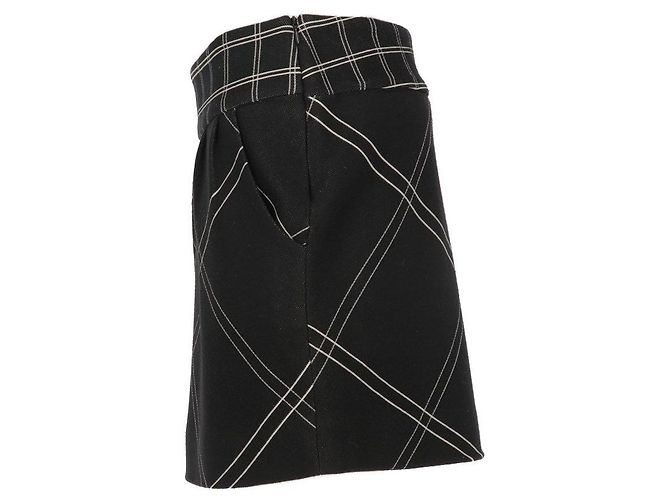 Diane Von Furstenberg Diane von Fürstenberg Gonna anni '90 Nero - vista 2