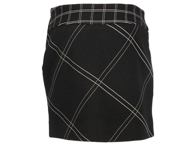 Diane Von Furstenberg Diane von Fürstenberg Gonna anni '90 Nero - vista 3