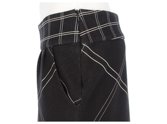 Diane Von Furstenberg Diane von Fürstenberg Gonna anni '90 Nero - vista 4