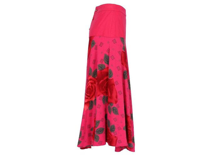 Byblos Gonna anni '80 Rosa - vista 2
