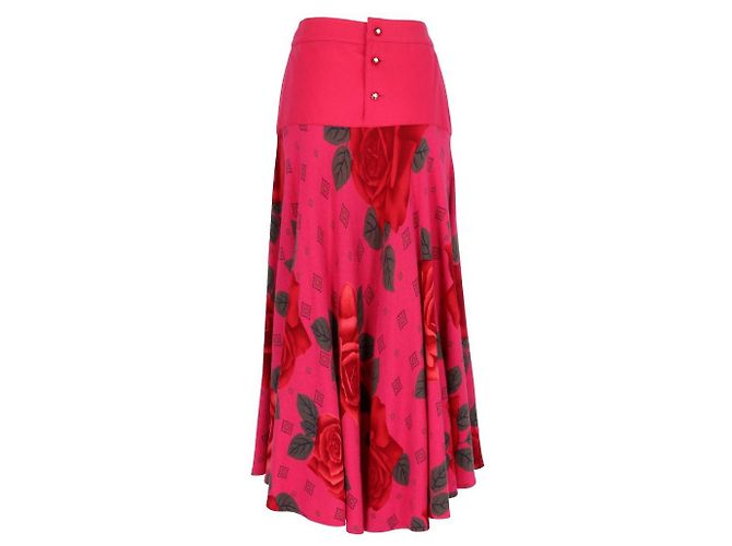 Byblos Gonna anni '80 Rosa - vista 3