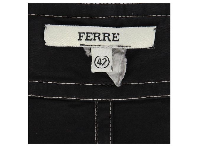 Gianfranco Ferré Gianfranco Ferrè Falda años 2000 Negro - vista 8