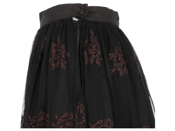 Sportmax Gonna anni '90 Nero - vista 3