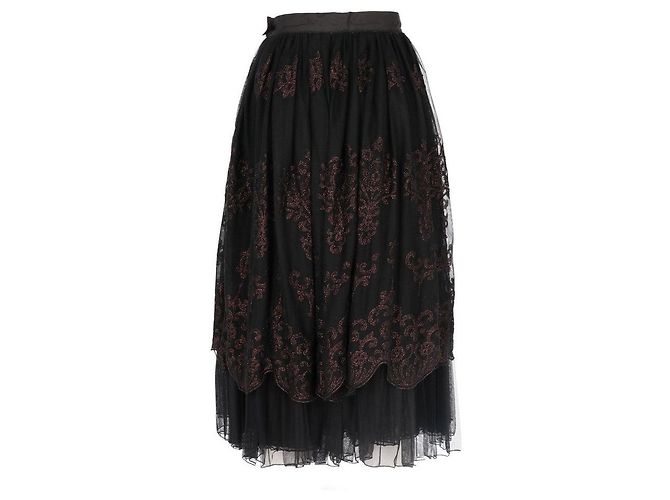 Sportmax Gonna anni '90 Nero - vista 6