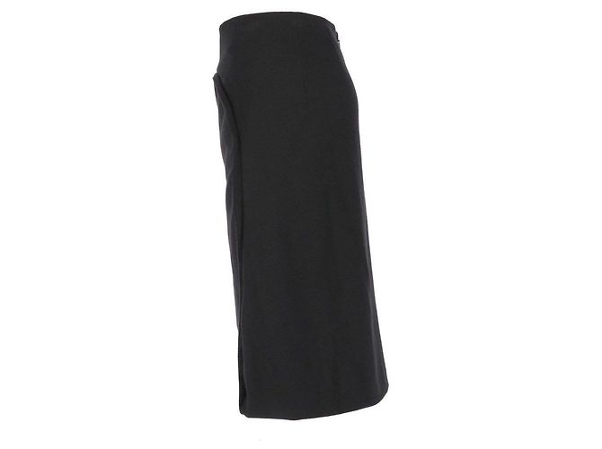 Jil Sander Gonna anni 2010 Nero - vista 2