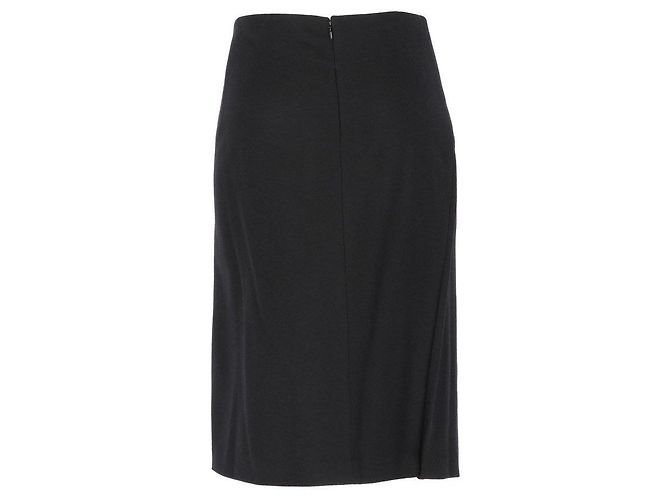 Jil Sander Gonna anni 2010 Nero - vista 3