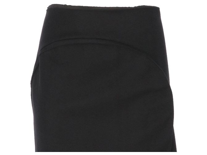 Jil Sander Gonna anni 2010 Nero - vista 5