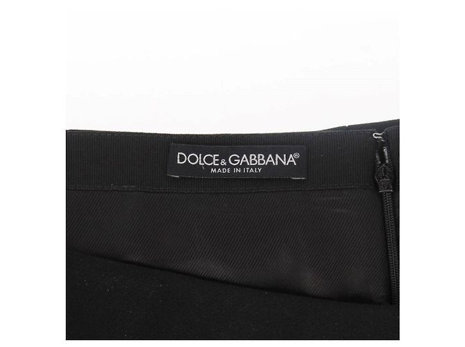 Dolce & Gabbana Falda años 2000 Negro - vista 6