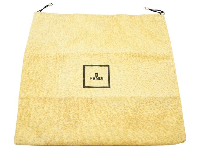 Fendi Borsa a tracolla hobo in tela monogram Zucca marrone - vista 6