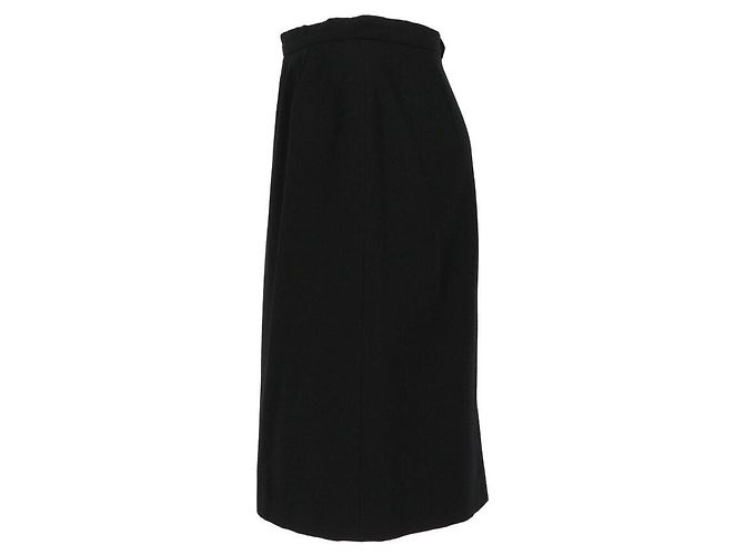 Karl Lagerfeld Gonna anni '90 Nero - vista 2