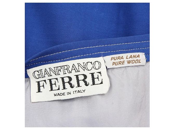 Gianfranco Ferré Gianfranco Ferrè Gonna anni '80 Blu - vista 5