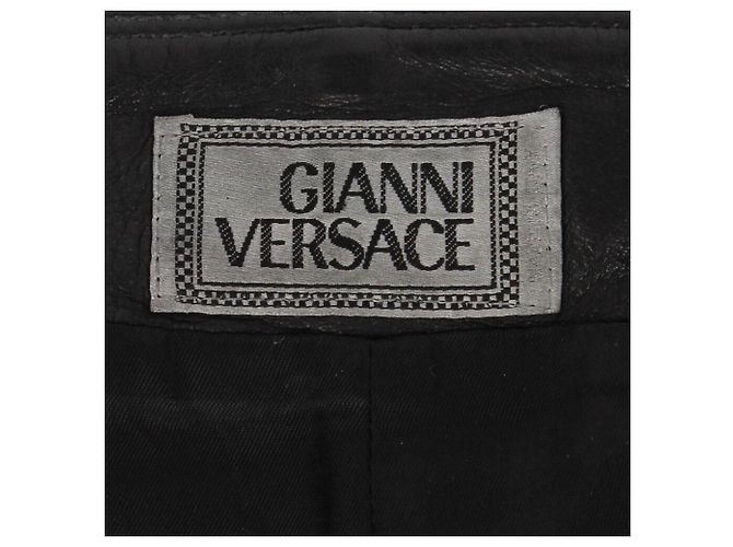 Gianni Versace Gonna anni '80 Nero - vista 5