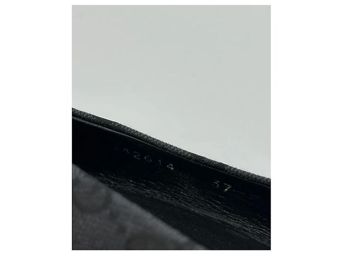 Décolleté Gucci GG Canvas Bamboo Tassel Nero - vista 9