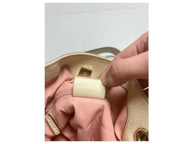 Gucci Éclipse Handtasche GG Monogramm Canvas - Rosa Pink Weiß - Ansicht 11