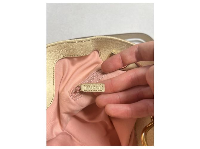 Gucci Éclipse Handtasche GG Monogramm Canvas - Rosa Pink Weiß - Ansicht 12