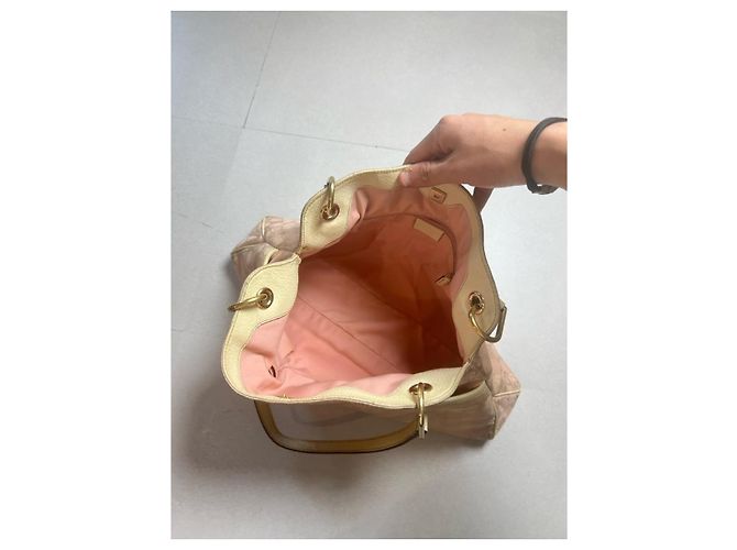 Gucci Éclipse Handtasche GG Monogramm Canvas - Rosa Pink Weiß - Ansicht 9