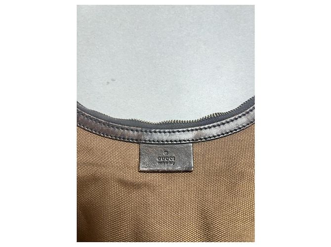Borsa a tracolla Gucci Half Moon Hobo marrone - vista 3