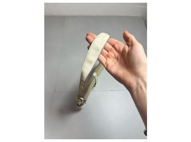 Borsa Gucci Jackie in tela e pelle beige/écru Bianco - vista 6