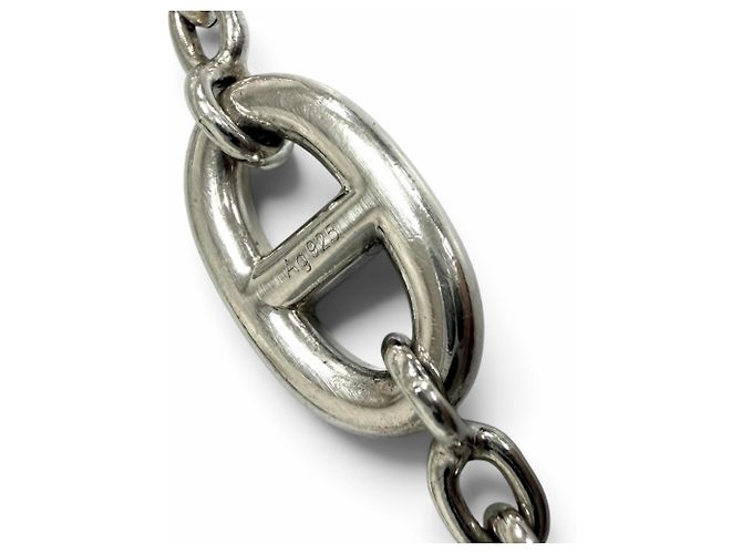 Hermès Collana lunga Hermes AG925 Chaine d'Ancre Farandole Argento - vista 6