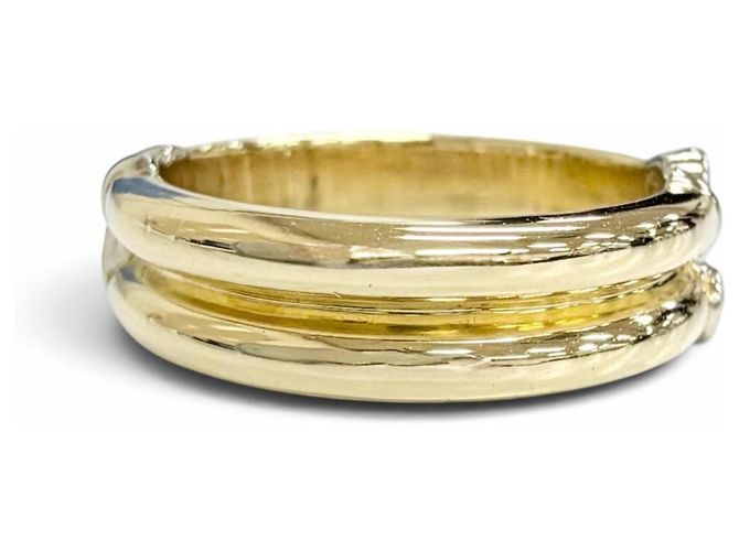 Autre Marque Anillo Tiffany Signature en oro blanco y amarillo Dorado - vista 3