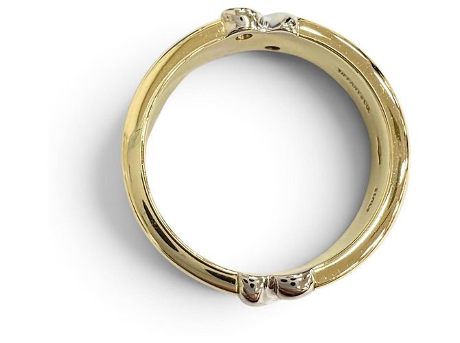 Autre Marque Anillo Tiffany Signature en oro blanco y amarillo Dorado - vista 5