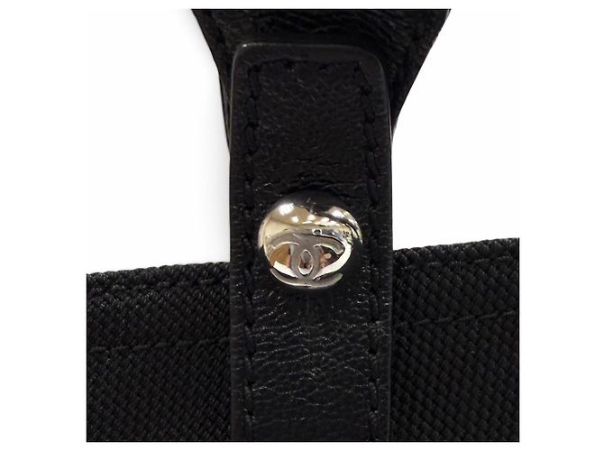 Borsa Tote Chanel Paris Biarritz PM Nero - vista 10