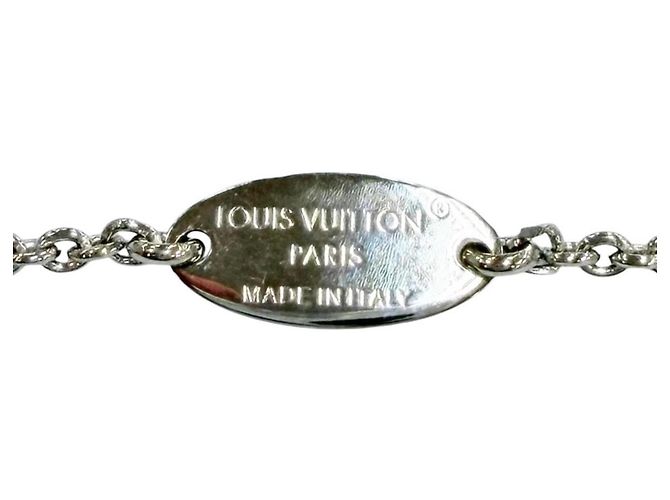 Collar Louis Vuitton 2025 Essential V Plata - vista 7