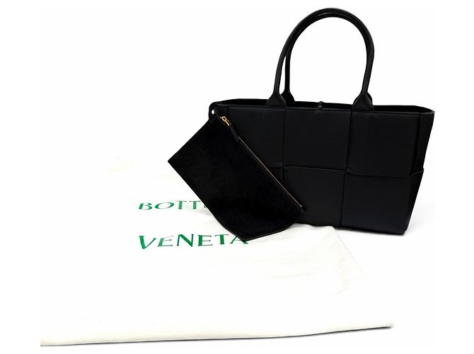 Bottega Veneta Borsa Tote The Arco Piccola Nero - vista 2