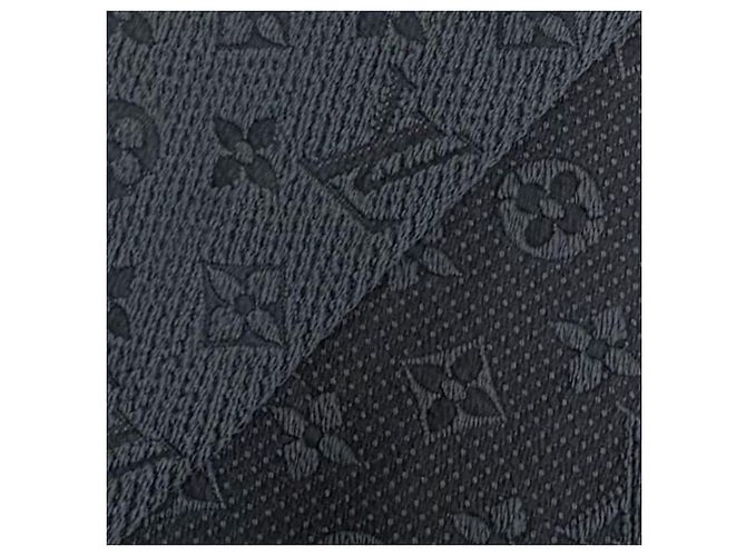 Estola Monogram Louis Vuitton Gris Oscuro Gris antracita - vista 5
