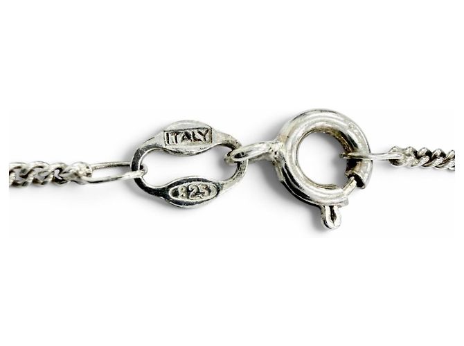 Autre Marque Collana con pendente Tiffany Vintage TRY GOD in argento sterling - vista 5
