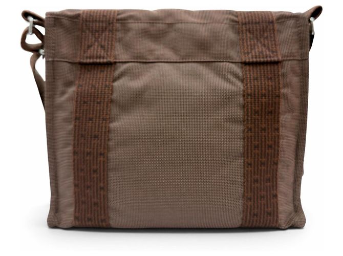 Hermès Borsa a tracolla HERMES Herline Bassas PM Marrone - vista 3
