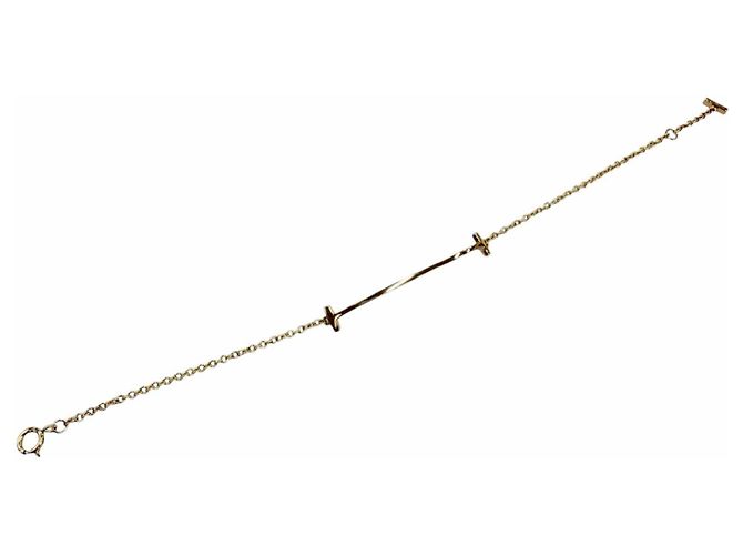 Autre Marque Bracciale con charm Tiffany & Co. in oro giallo D'oro - vista 4