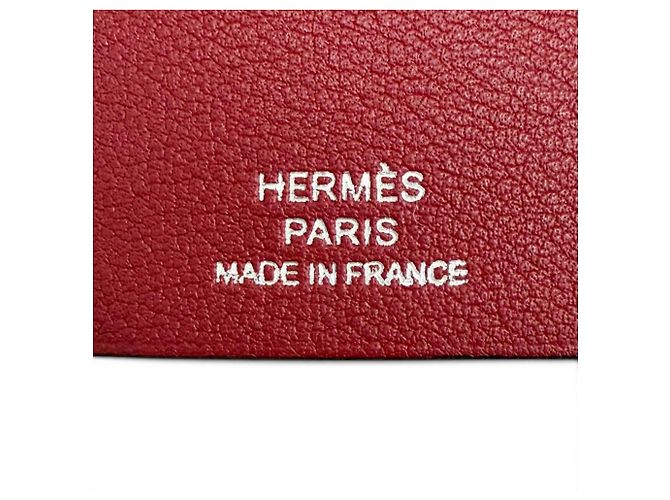 Hermès Collana Clochette in pelle Bordeaux Hermes Bordò - vista 8