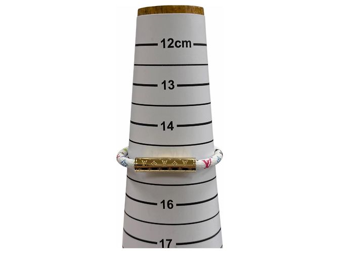 Louis Vuitton Multicolor Leder-Charm-Armband Mehrfarben - Ansicht 9