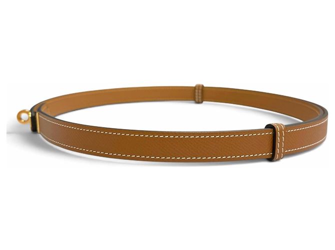 Hermès Hermes Kelly Ledergürtel Golden - Ansicht 3