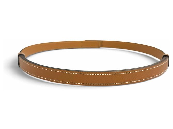 Hermès Hermes Kelly Ledergürtel Golden - Ansicht 4