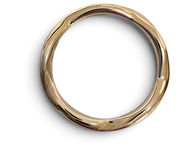 Anello Chanel Diamond Camellia Half Eternity D'oro - vista 4