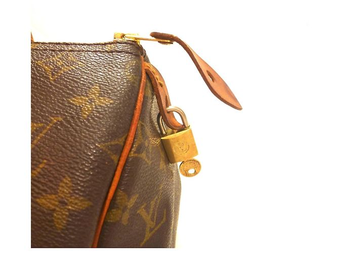 Mala Louis Vuitton Speedy 30 Monogram Marrom Monograma - vista 2