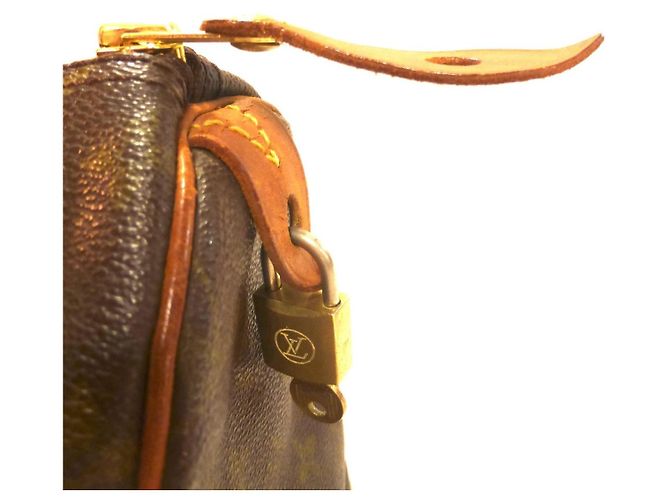 Mala Louis Vuitton Speedy 35 Monogram Marrom Monograma - vista 2