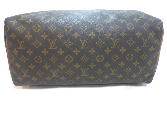 Louis Vuitton Speedy 40 Monogram Handbag Brown - view 14