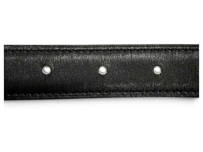 Hermès Hermes Vintage Mini Constance Wendelgürtel aus Leder Braun Schwarz - Ansicht 9