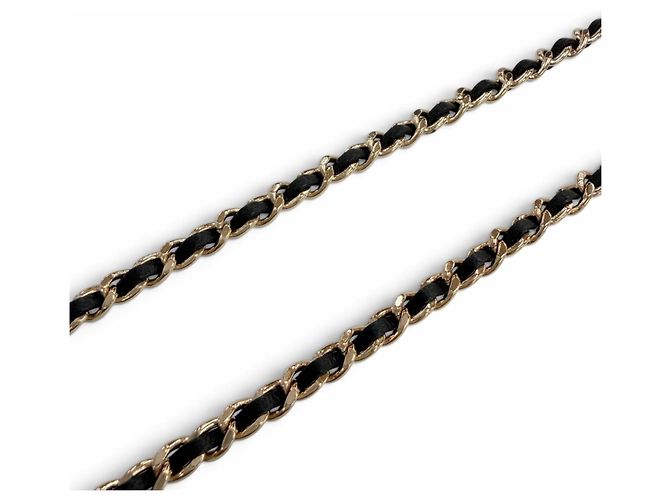 Chanel B23S Coco Mark Lip Motif Necklace Black - view 6