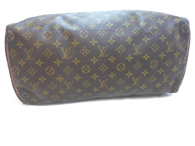 Mala Louis Vuitton Speedy 40 Monogram Marrom Monograma - vista 14
