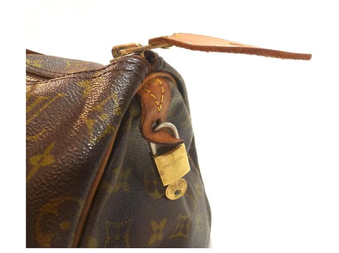 Mala Louis Vuitton Speedy 40 Monogram Marrom Monograma - vista 2