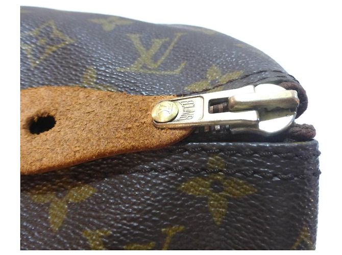 Mala Louis Vuitton Speedy 40 Monogram Marrom Monograma - vista 3