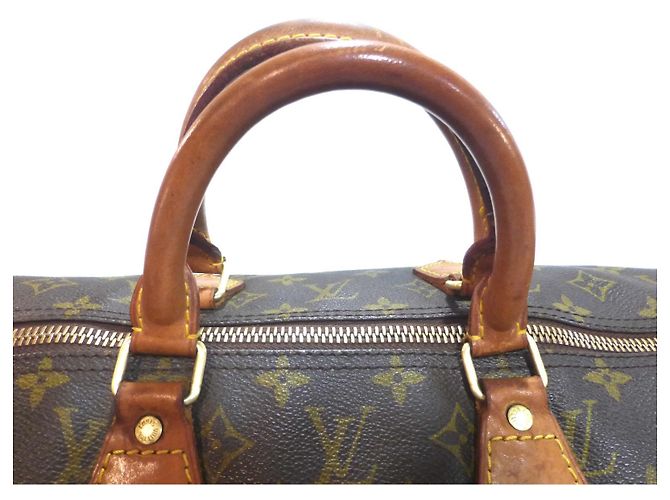 Mala Louis Vuitton Speedy 40 Monogram Marrom Monograma - vista 6