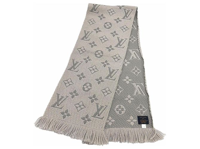 Stola Louis Vuitton in misto lana e seta - vista 3
