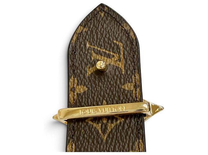 Cinturón reversible Louis Vuitton Flowergram Negro - vista 9
